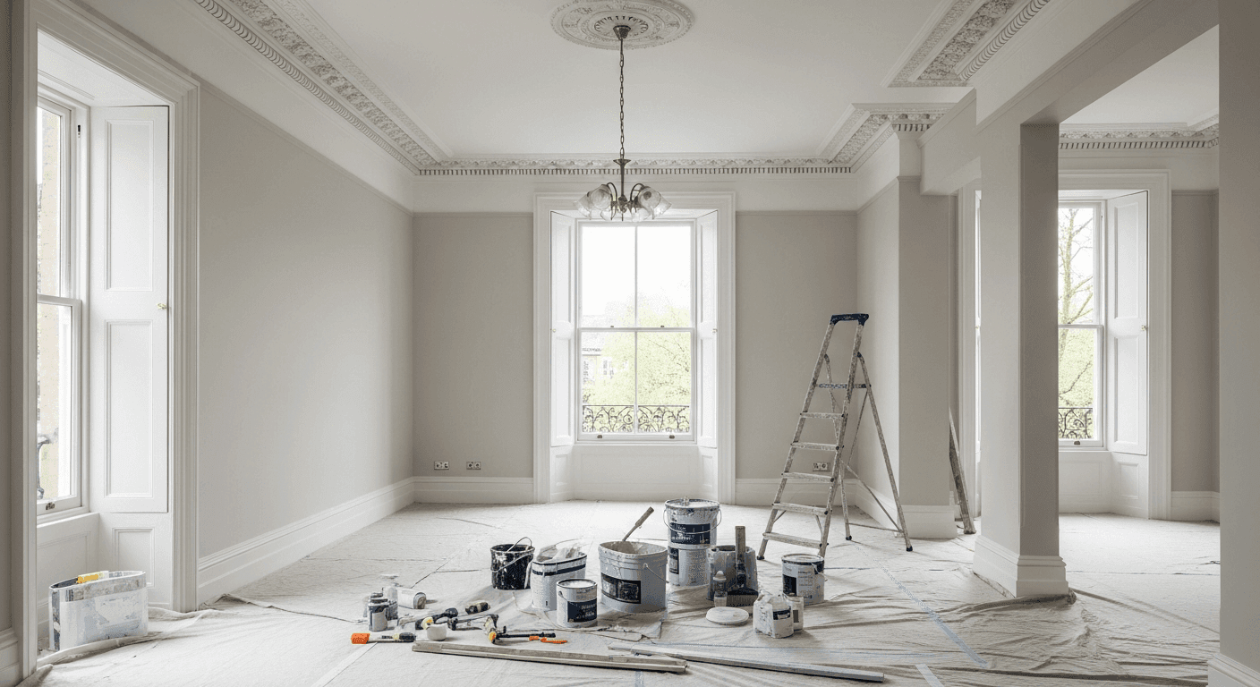Painting & Decorating services in West London by Hurrell Building Maintenance