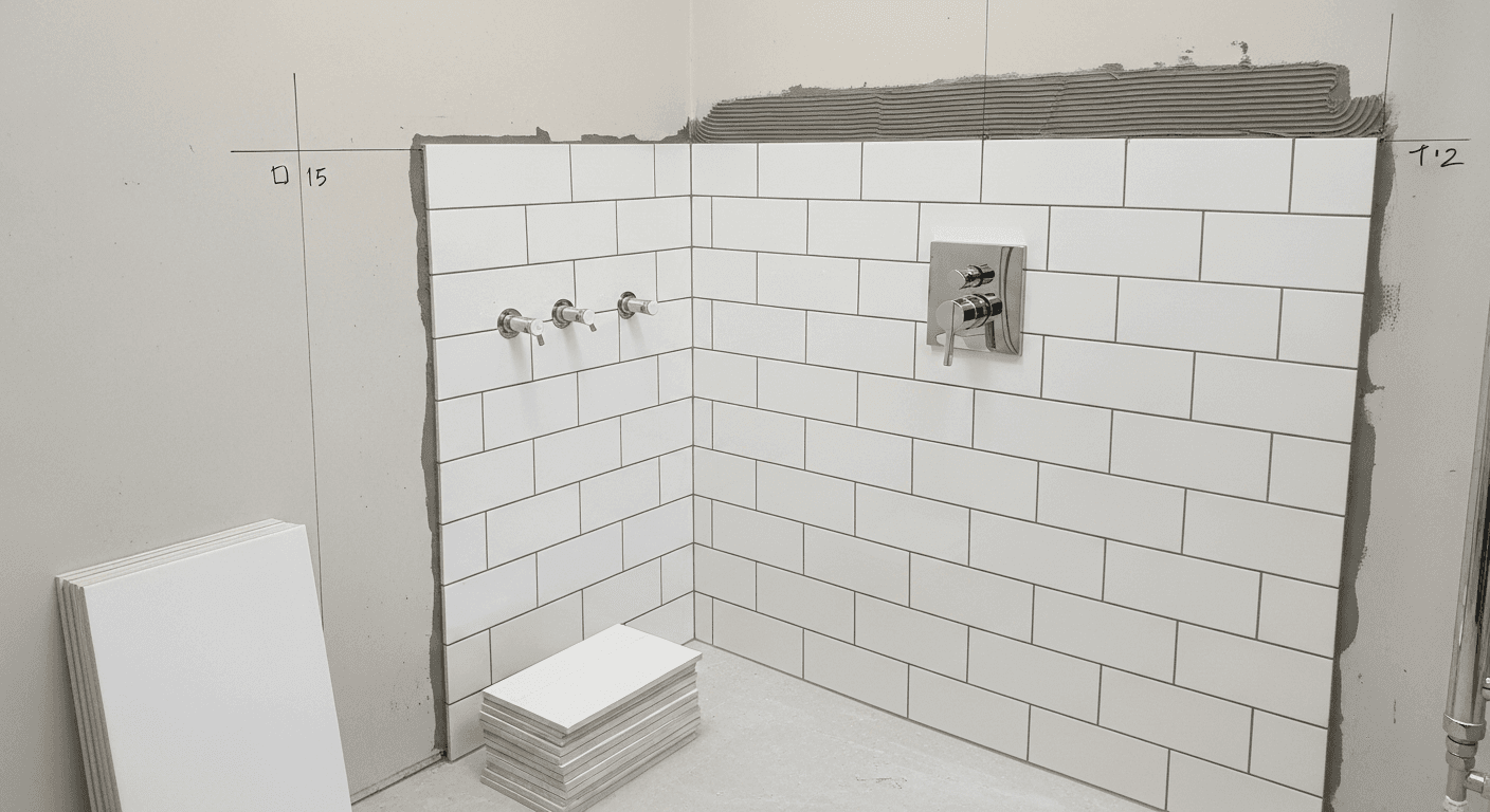 Tiling services in West London by Hurrell Building Maintenance